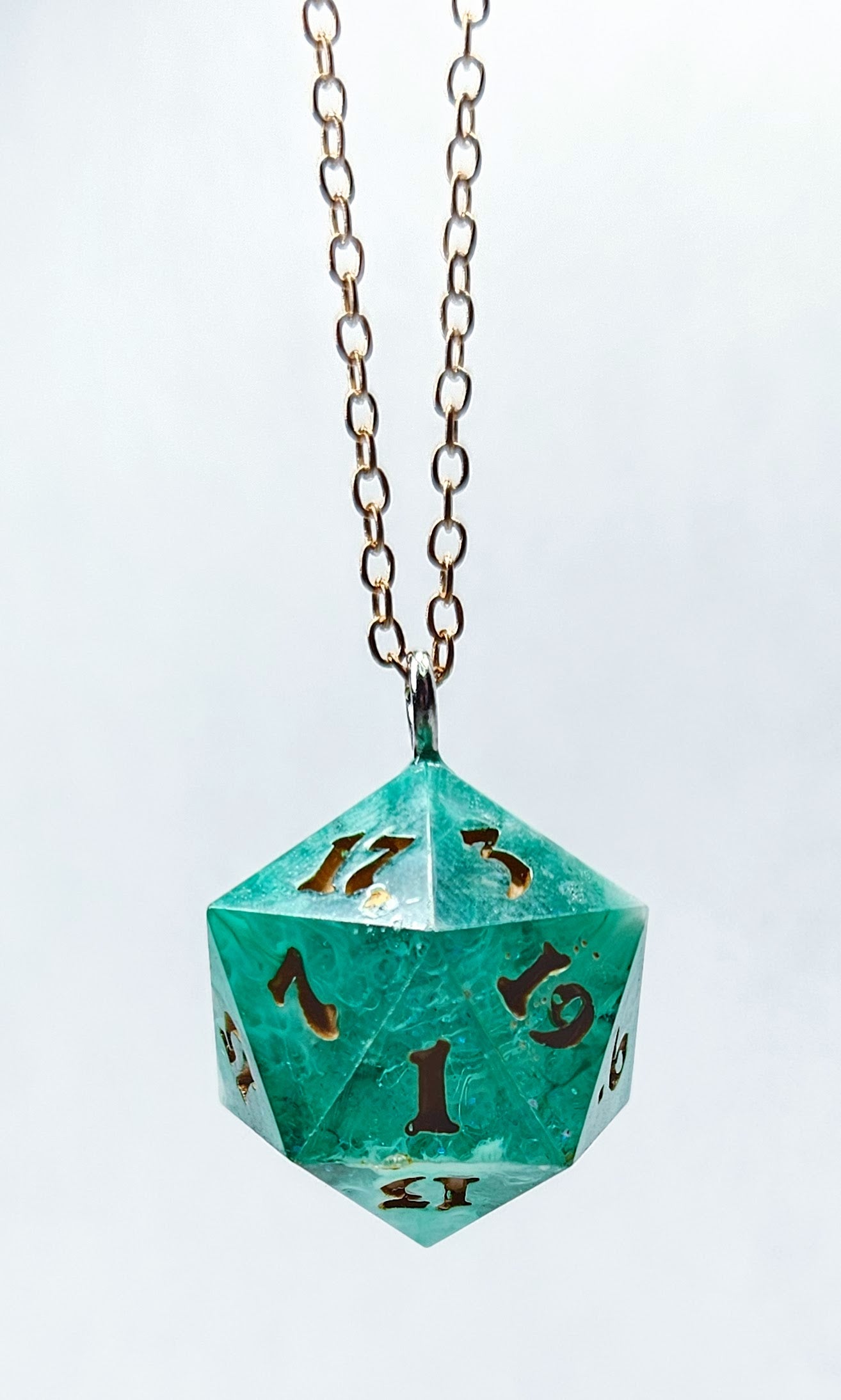 TIDAL WAVE D20 Necklace