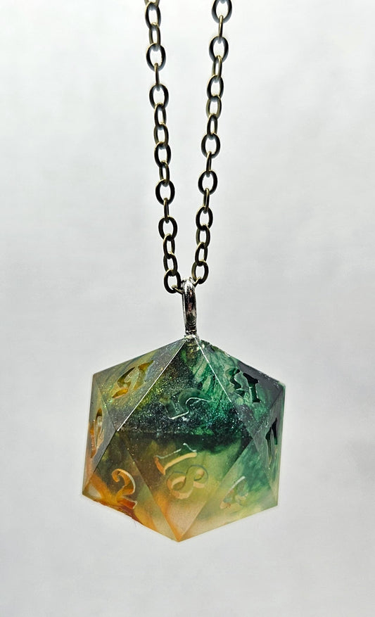 BRACKISH HOLLOW D20 Necklace