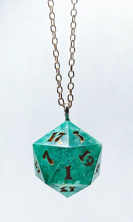 TIDAL WAVE D20 Necklace
