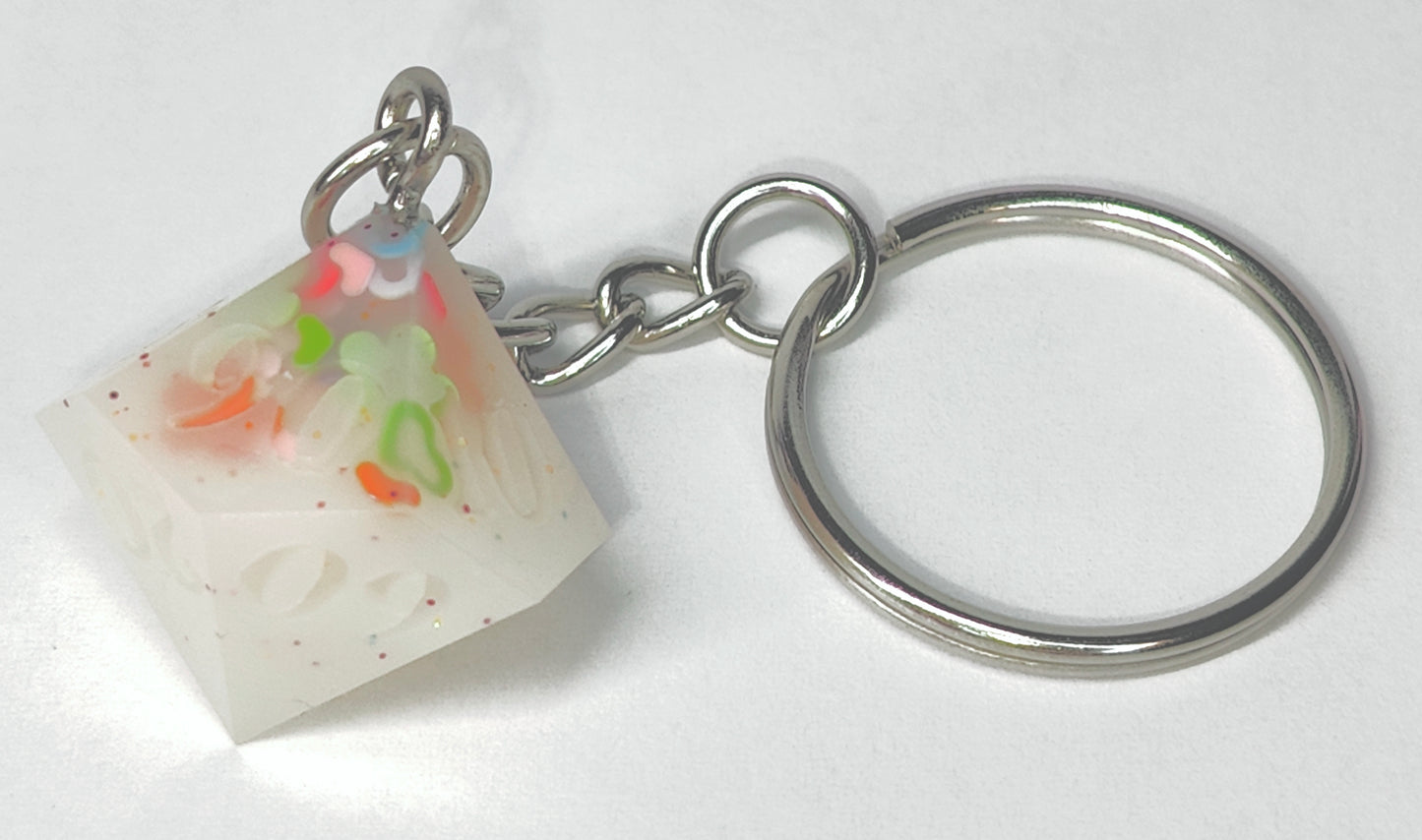 SHROUDED SPRING %D Keychain