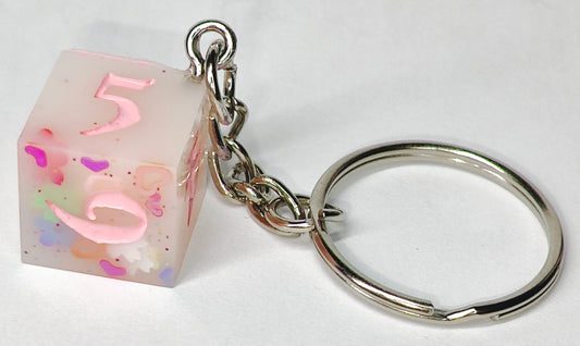 SHROUDED SPRING D6 Keychain